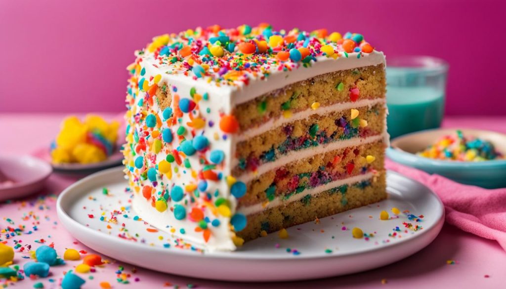 Homemade Vegan Funfetti Cake Homemade Vegan Funfetti Cake
