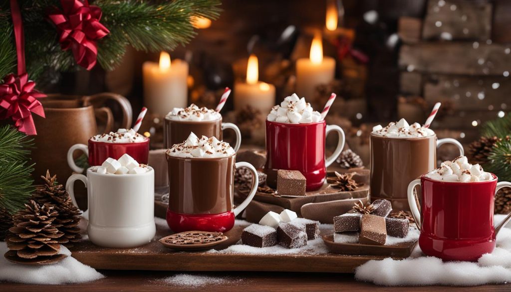hot chocolate stations