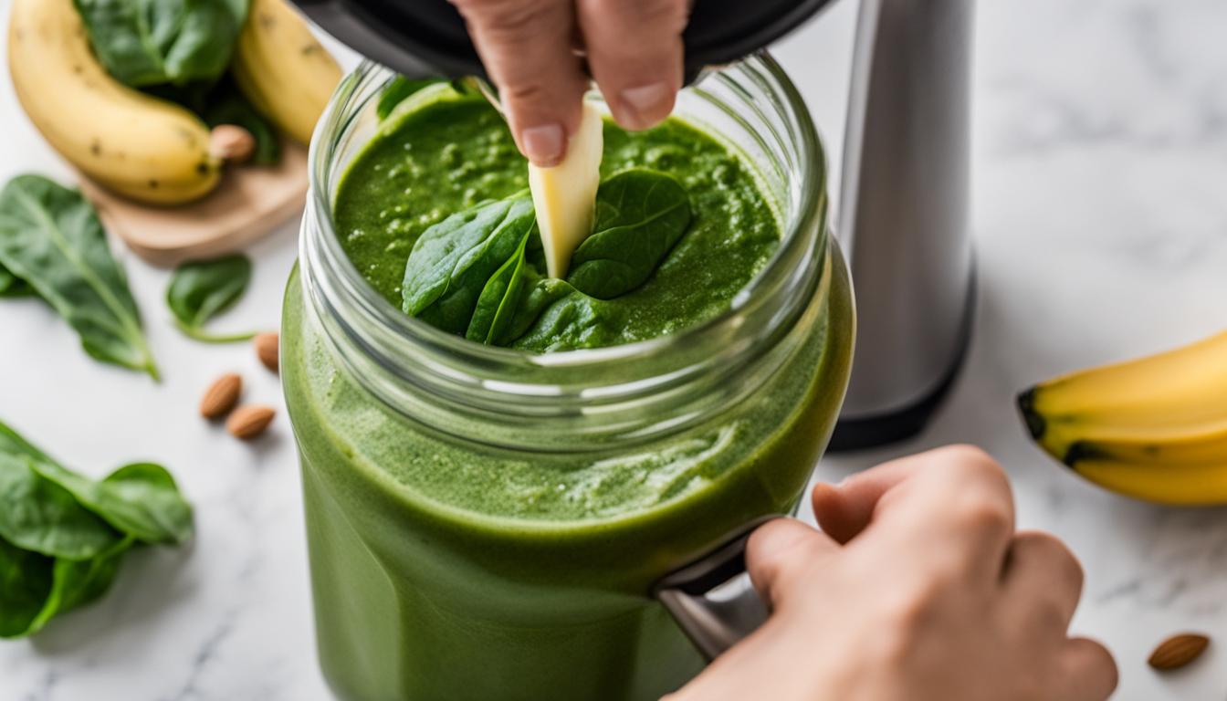 Boost Your Morning with Almond Butter Green Smoothie