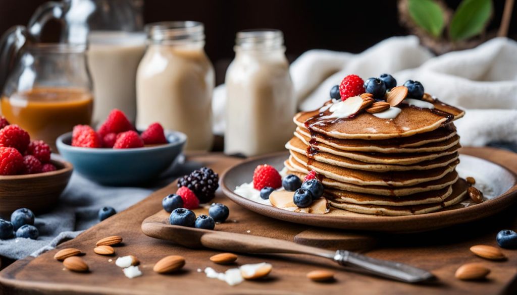 vegan buckwheat pancakes