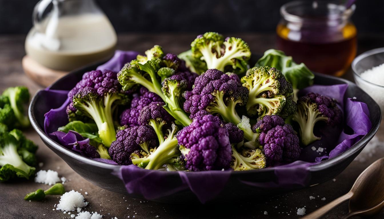 purple cauliflower recipe